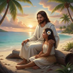 sitting with Jesus
