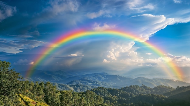 mountain rainbow